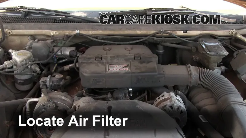 1993 Buick Roadmaster Estate Wagon 5.7L V8 Air Filter (Engine)